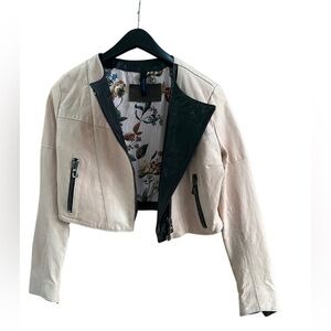 Benheart Cropped Leather Jacket – Made in Italy 🇮🇹 Jeffrey size 44 (M)